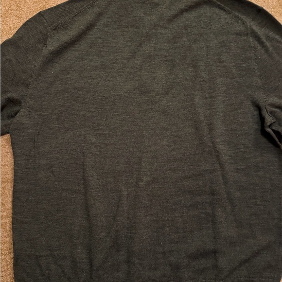 Banana Republic Men’s Long Sleeve Polo Shirt Size L Gray NWT - Picture 3 of 5